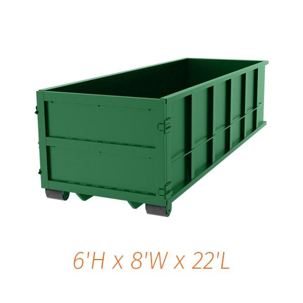 the company you rent the 30-yard dumpster from should provide detailed instructions on proper waste disposal, but typically, the dumpster is hauled away and emptied at a waste management facility